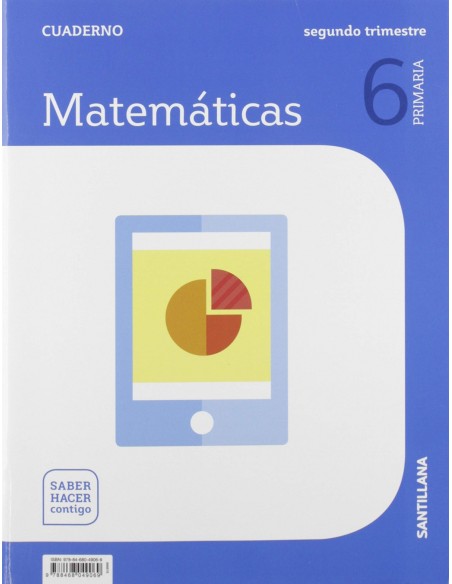 CUADERNO MATEMATICAS 2 6ºPRIMARIA SABER HACER CONTIGO 2019